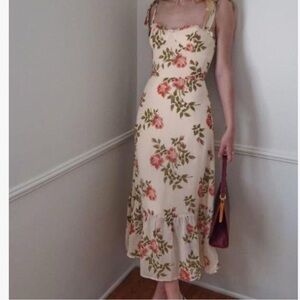 Reformation Nikita Jolie Dress Maxi Floral
